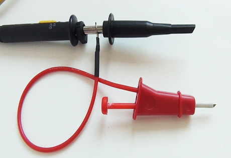 Oscilloscope Probe Kit Alligator Clip Test Probe Osciloscope Probe 2 Pcs 